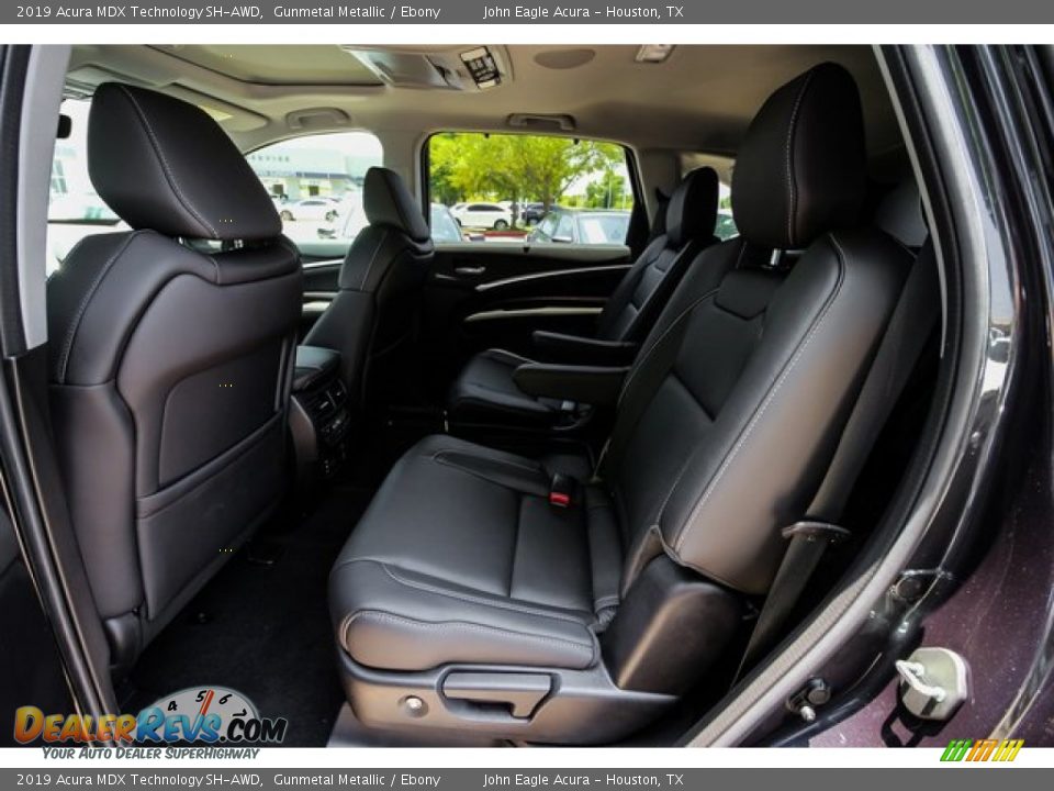 2019 Acura MDX Technology SH-AWD Gunmetal Metallic / Ebony Photo #18