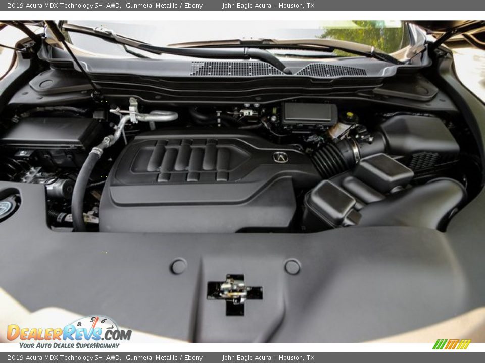 2019 Acura MDX Technology SH-AWD Gunmetal Metallic / Ebony Photo #26