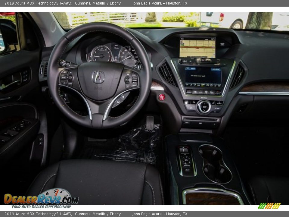 2019 Acura MDX Technology SH-AWD Gunmetal Metallic / Ebony Photo #27