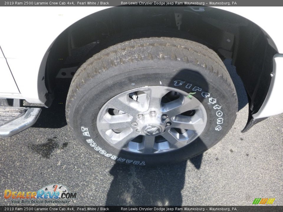 2019 Ram 2500 Laramie Crew Cab 4x4 Pearl White / Black Photo #8