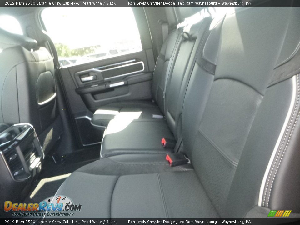 2019 Ram 2500 Laramie Crew Cab 4x4 Pearl White / Black Photo #13