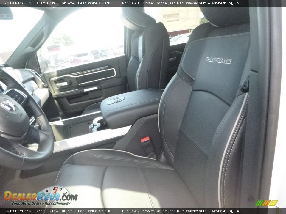 2019 Ram 2500 Laramie Crew Cab 4x4 Pearl White / Black Photo #14