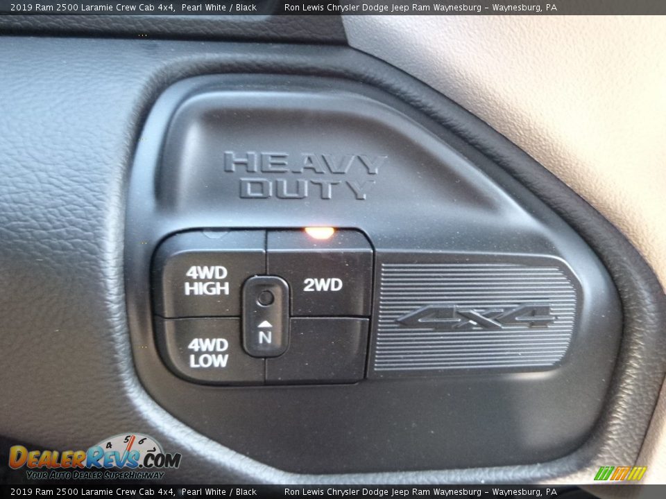 2019 Ram 2500 Laramie Crew Cab 4x4 Pearl White / Black Photo #20