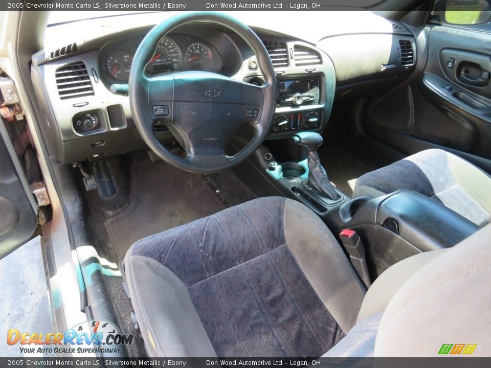 2005 Chevrolet Monte Carlo LS Silverstone Metallic / Ebony Photo #18
