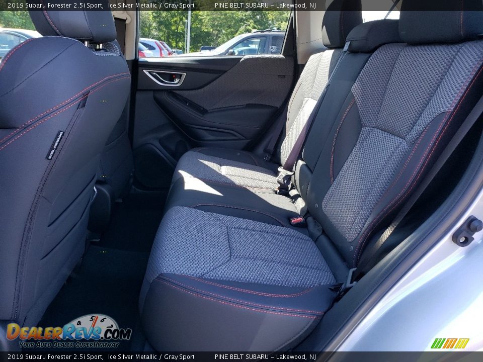2019 Subaru Forester 2.5i Sport Ice Silver Metallic / Gray Sport Photo #6