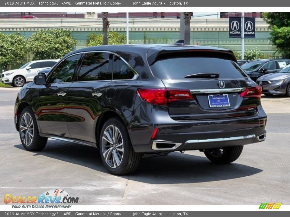 2019 Acura MDX Technology SH-AWD Gunmetal Metallic / Ebony Photo #5