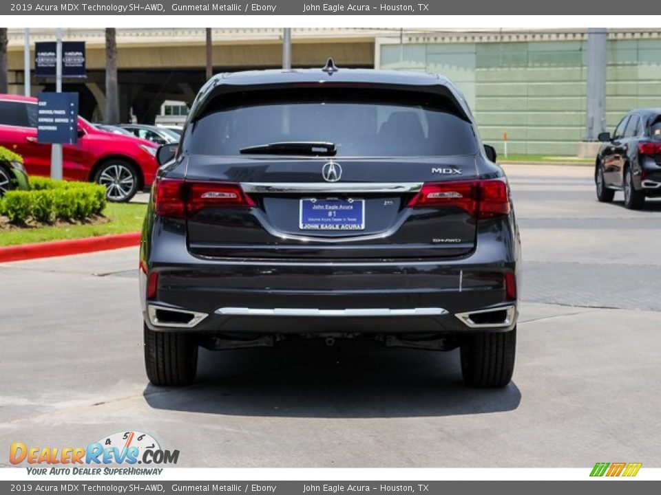 2019 Acura MDX Technology SH-AWD Gunmetal Metallic / Ebony Photo #6