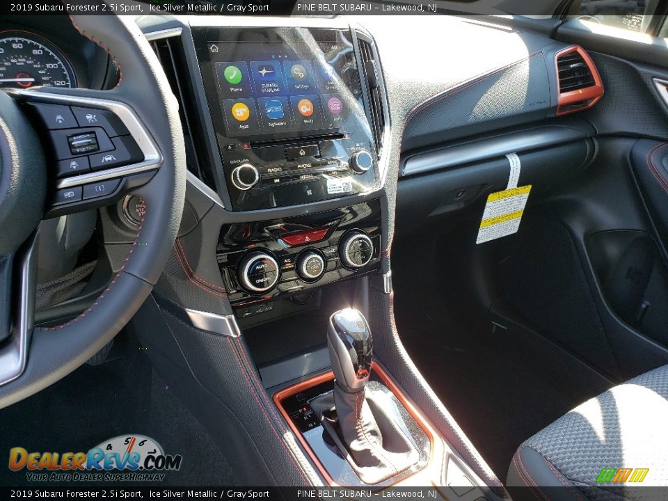 2019 Subaru Forester 2.5i Sport Ice Silver Metallic / Gray Sport Photo #10