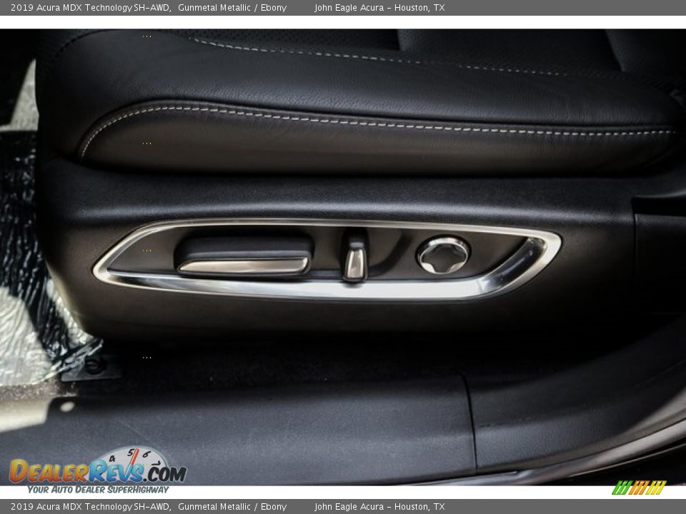 2019 Acura MDX Technology SH-AWD Gunmetal Metallic / Ebony Photo #13