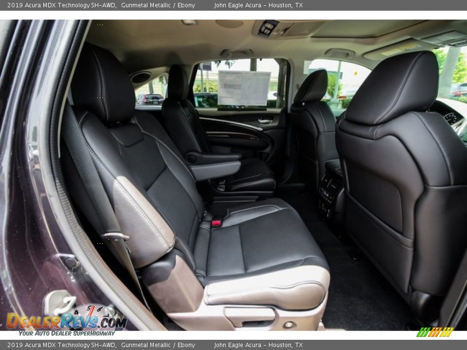 2019 Acura MDX Technology SH-AWD Gunmetal Metallic / Ebony Photo #23