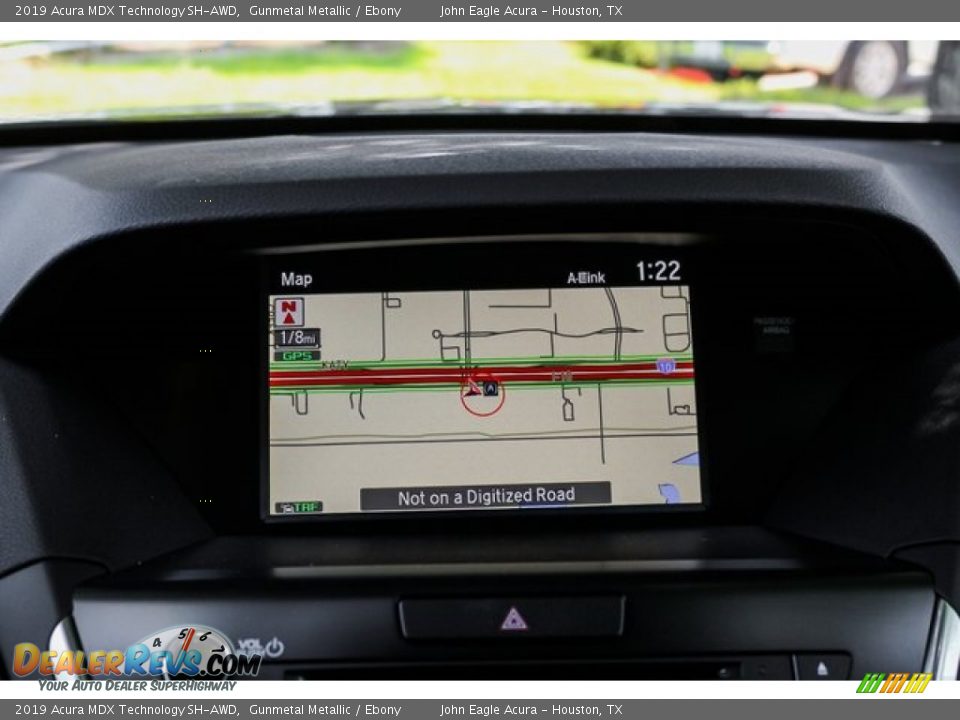 2019 Acura MDX Technology SH-AWD Gunmetal Metallic / Ebony Photo #29