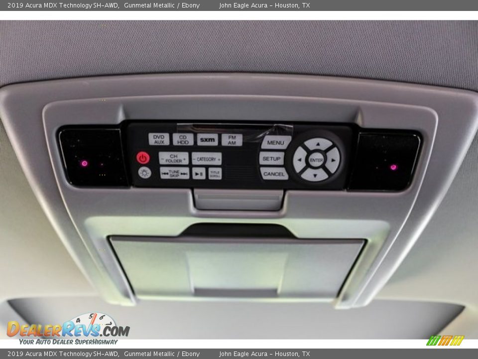 2019 Acura MDX Technology SH-AWD Gunmetal Metallic / Ebony Photo #33