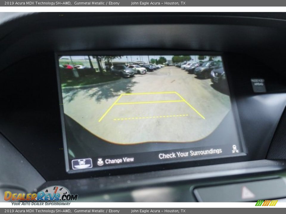 2019 Acura MDX Technology SH-AWD Gunmetal Metallic / Ebony Photo #35