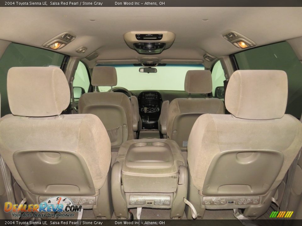 2004 Toyota Sienna LE Salsa Red Pearl / Stone Gray Photo #14