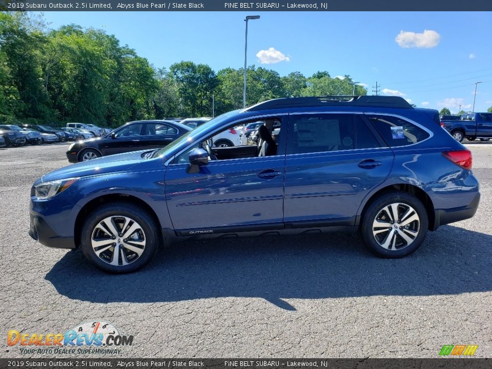 2019 Subaru Outback 2.5i Limited Abyss Blue Pearl / Slate Black Photo #3