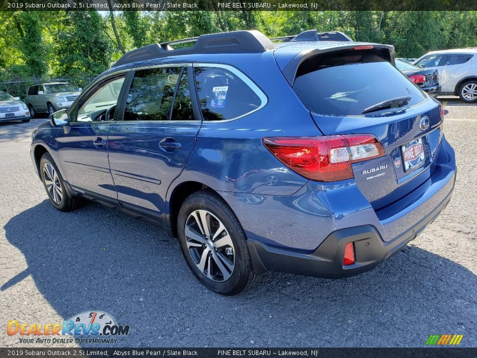 2019 Subaru Outback 2.5i Limited Abyss Blue Pearl / Slate Black Photo #4