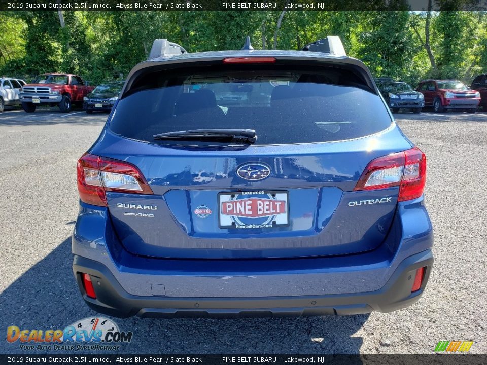 2019 Subaru Outback 2.5i Limited Abyss Blue Pearl / Slate Black Photo #5