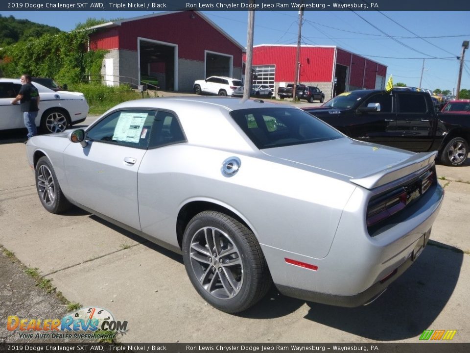 2019 Dodge Challenger SXT AWD Triple Nickel / Black Photo #3
