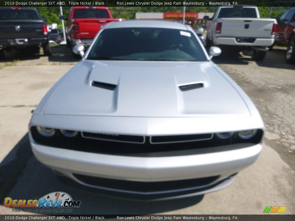 2019 Dodge Challenger SXT AWD Triple Nickel / Black Photo #8