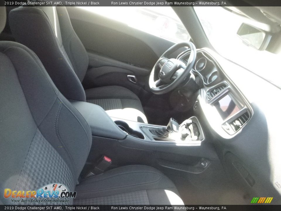 2019 Dodge Challenger SXT AWD Triple Nickel / Black Photo #10