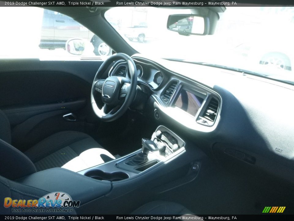 2019 Dodge Challenger SXT AWD Triple Nickel / Black Photo #11