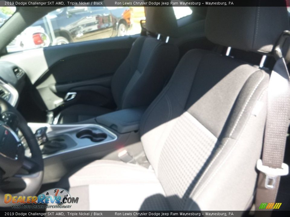 2019 Dodge Challenger SXT AWD Triple Nickel / Black Photo #14