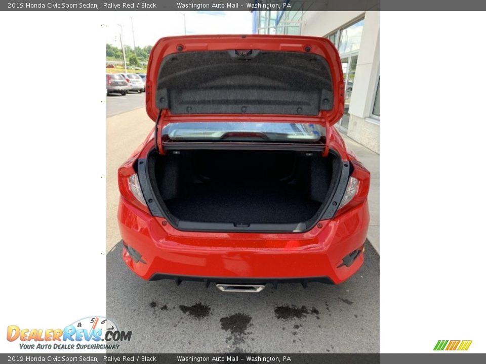 2019 Honda Civic Sport Sedan Rallye Red / Black Photo #20