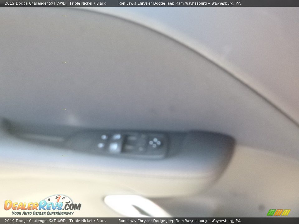 2019 Dodge Challenger SXT AWD Triple Nickel / Black Photo #20