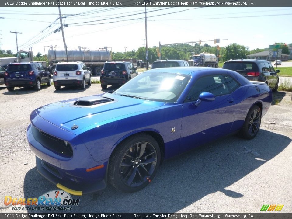 2019 Dodge Challenger R/T Scat Pack Shaker Indigo Blue / Black Photo #1