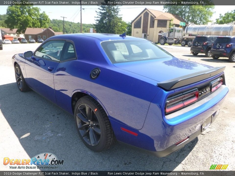 2019 Dodge Challenger R/T Scat Pack Shaker Indigo Blue / Black Photo #3