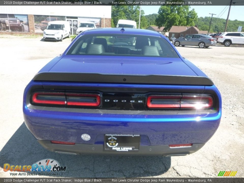 2019 Dodge Challenger R/T Scat Pack Shaker Indigo Blue / Black Photo #4