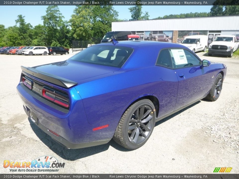 2019 Dodge Challenger R/T Scat Pack Shaker Indigo Blue / Black Photo #5