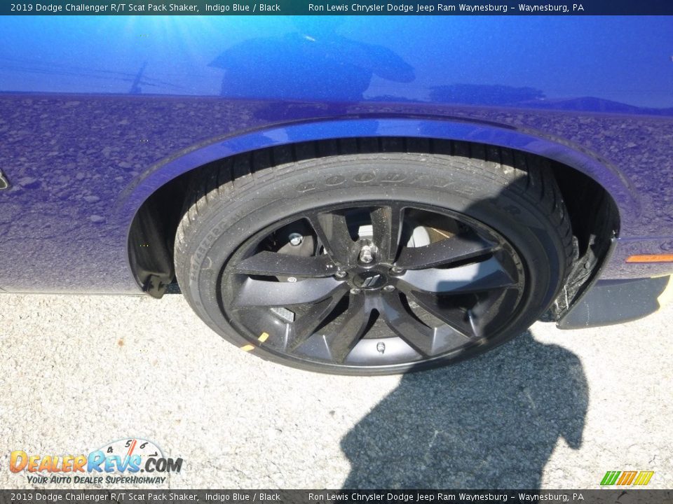 2019 Dodge Challenger R/T Scat Pack Shaker Indigo Blue / Black Photo #9