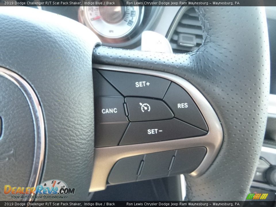 2019 Dodge Challenger R/T Scat Pack Shaker Indigo Blue / Black Photo #17