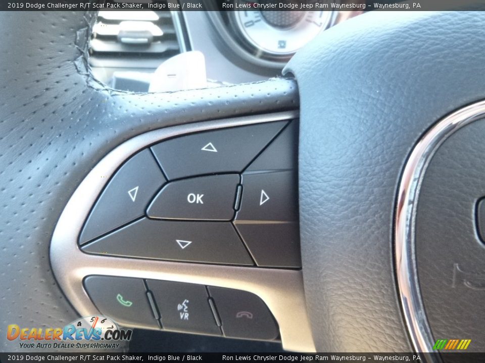 2019 Dodge Challenger R/T Scat Pack Shaker Indigo Blue / Black Photo #18