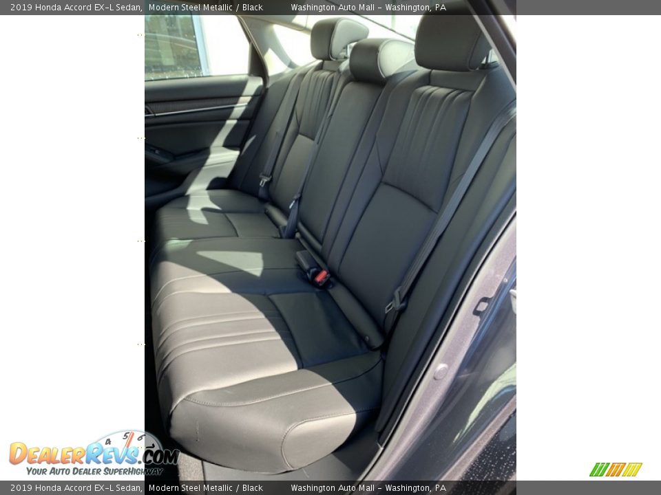 2019 Honda Accord EX-L Sedan Modern Steel Metallic / Black Photo #18