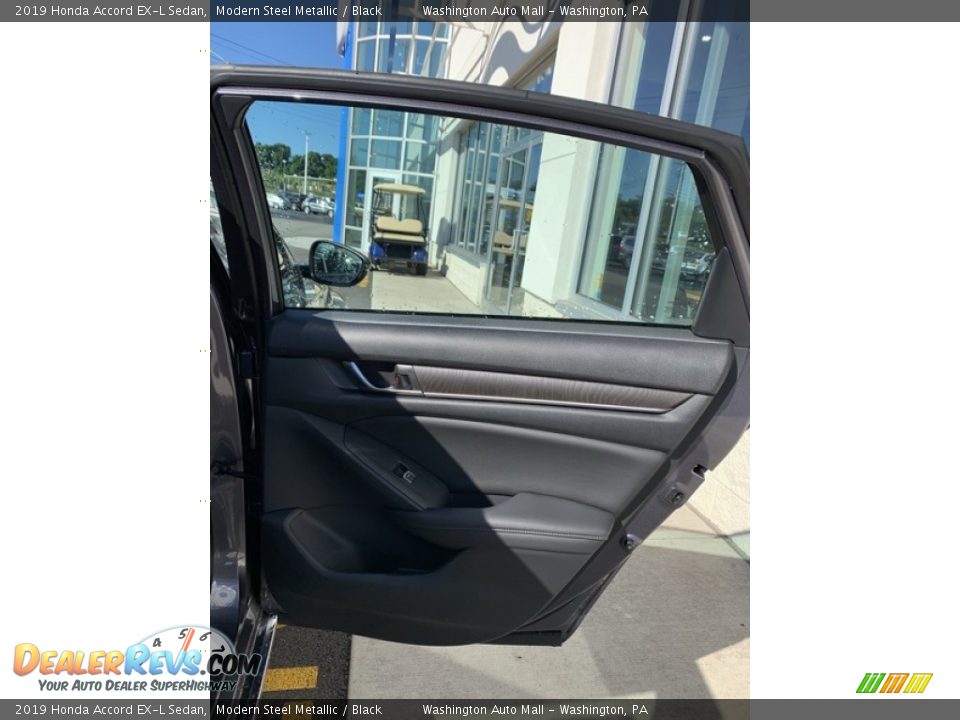 2019 Honda Accord EX-L Sedan Modern Steel Metallic / Black Photo #23