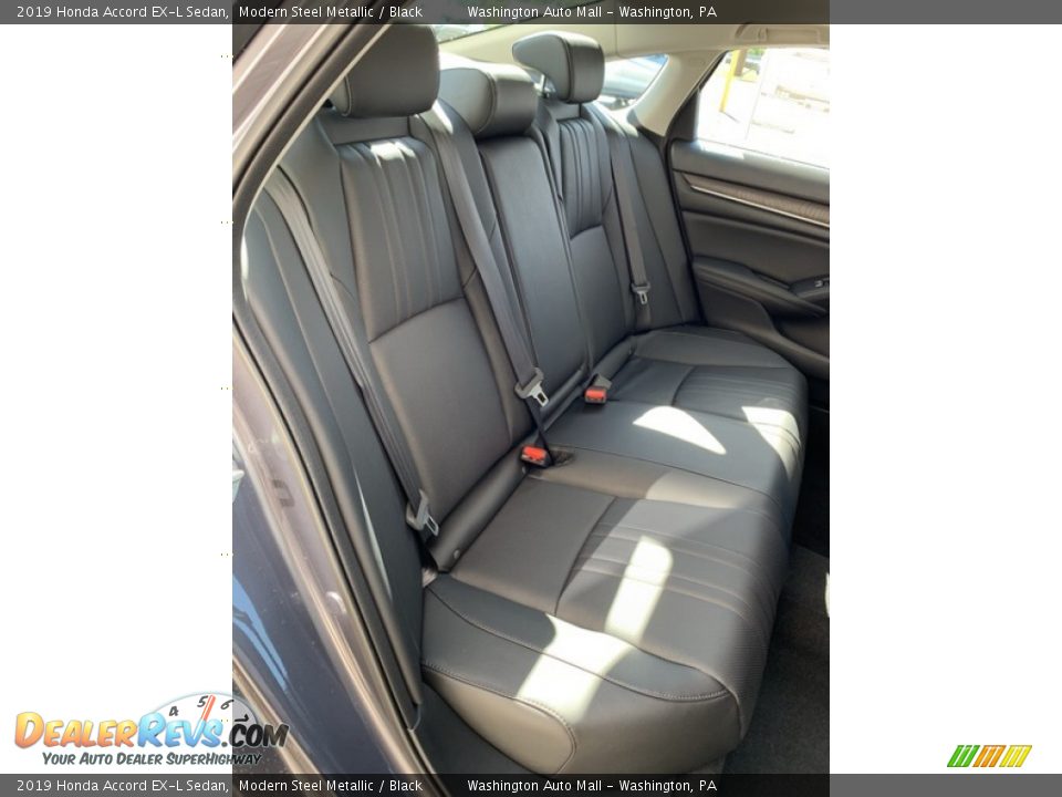 2019 Honda Accord EX-L Sedan Modern Steel Metallic / Black Photo #24