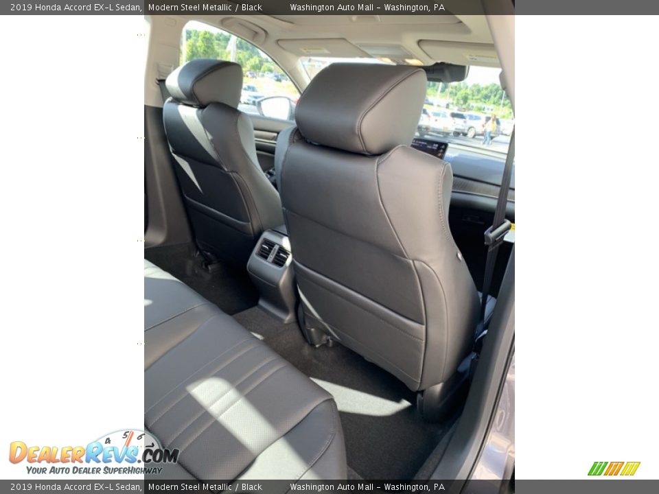 2019 Honda Accord EX-L Sedan Modern Steel Metallic / Black Photo #25