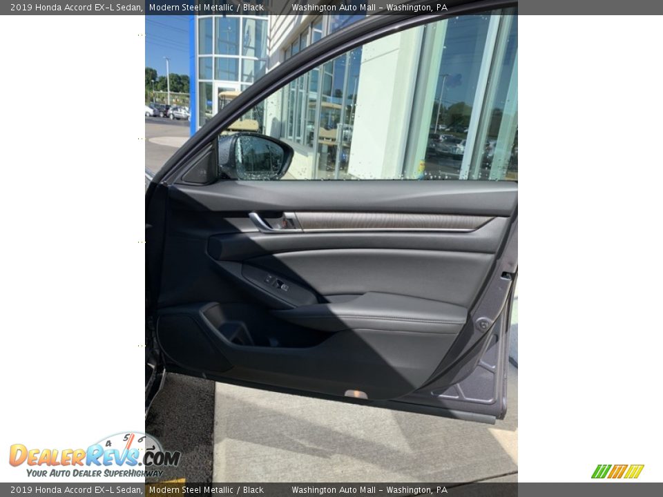 2019 Honda Accord EX-L Sedan Modern Steel Metallic / Black Photo #26