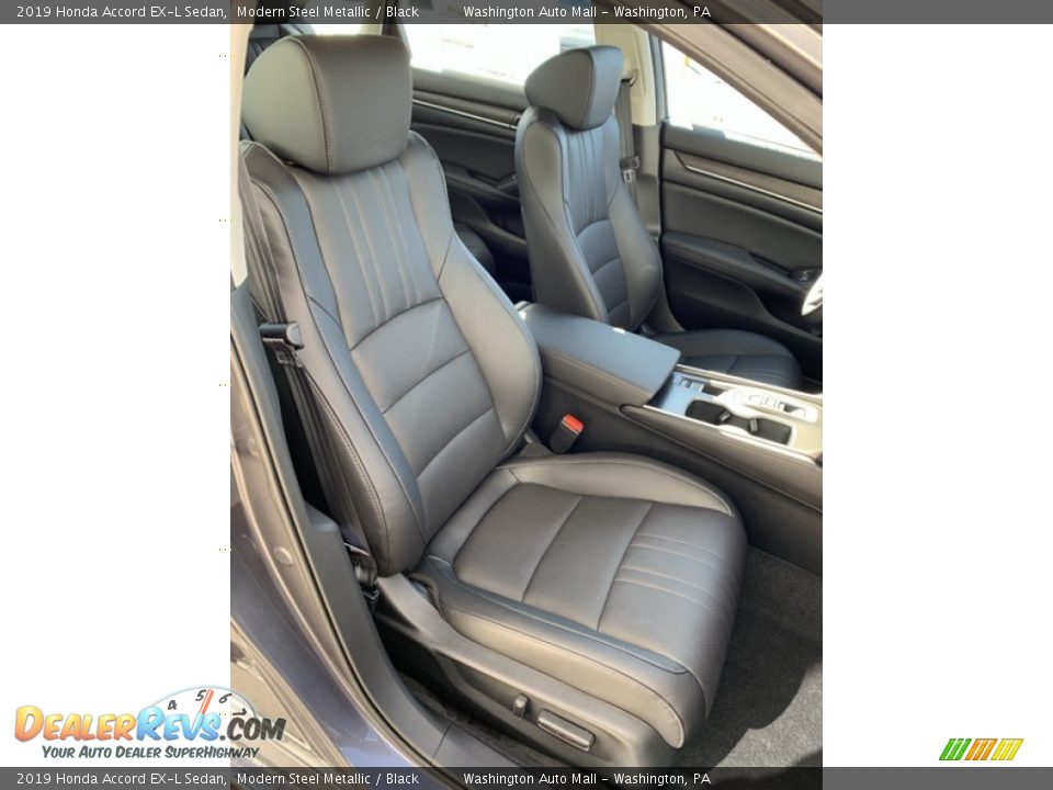 2019 Honda Accord EX-L Sedan Modern Steel Metallic / Black Photo #27