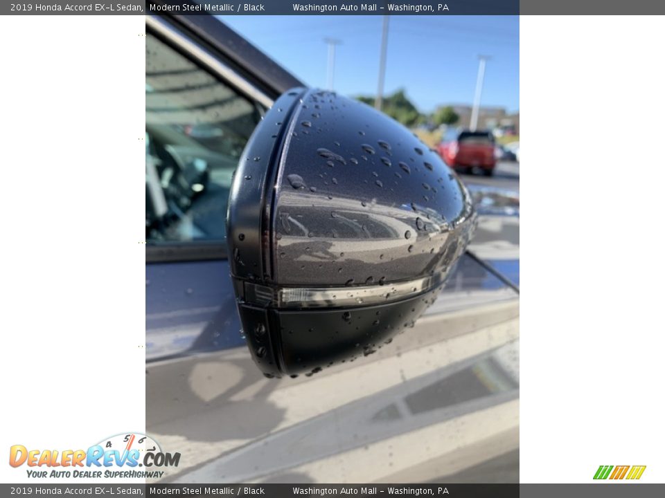 2019 Honda Accord EX-L Sedan Modern Steel Metallic / Black Photo #29