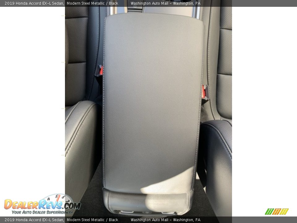 2019 Honda Accord EX-L Sedan Modern Steel Metallic / Black Photo #34