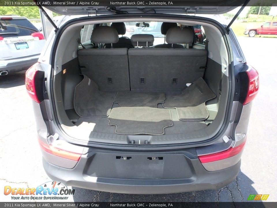2011 Kia Sportage LX AWD Mineral Silver / Alpine Gray Photo #11