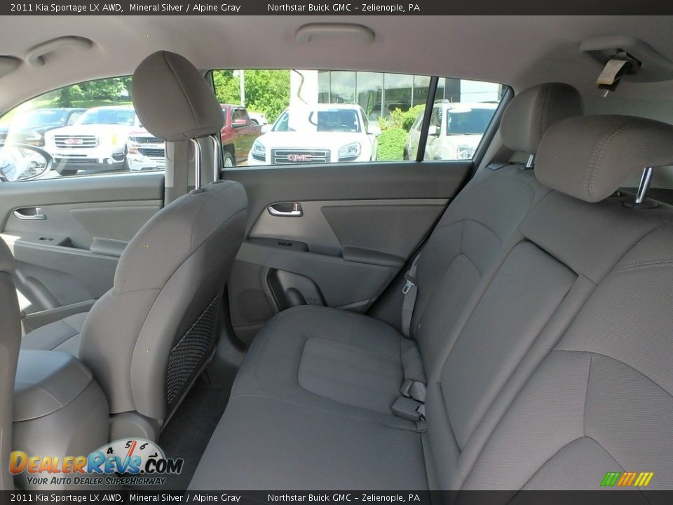 2011 Kia Sportage LX AWD Mineral Silver / Alpine Gray Photo #16