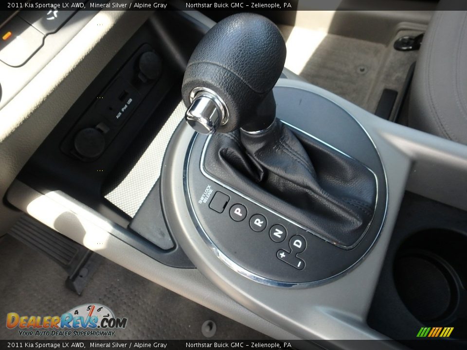 2011 Kia Sportage LX AWD Mineral Silver / Alpine Gray Photo #21