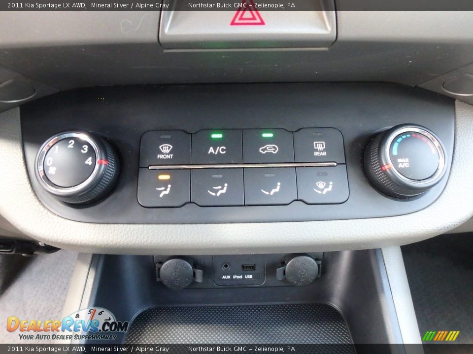 2011 Kia Sportage LX AWD Mineral Silver / Alpine Gray Photo #27