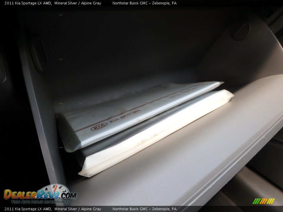 2011 Kia Sportage LX AWD Mineral Silver / Alpine Gray Photo #28