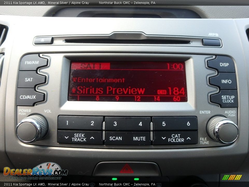 2011 Kia Sportage LX AWD Mineral Silver / Alpine Gray Photo #29