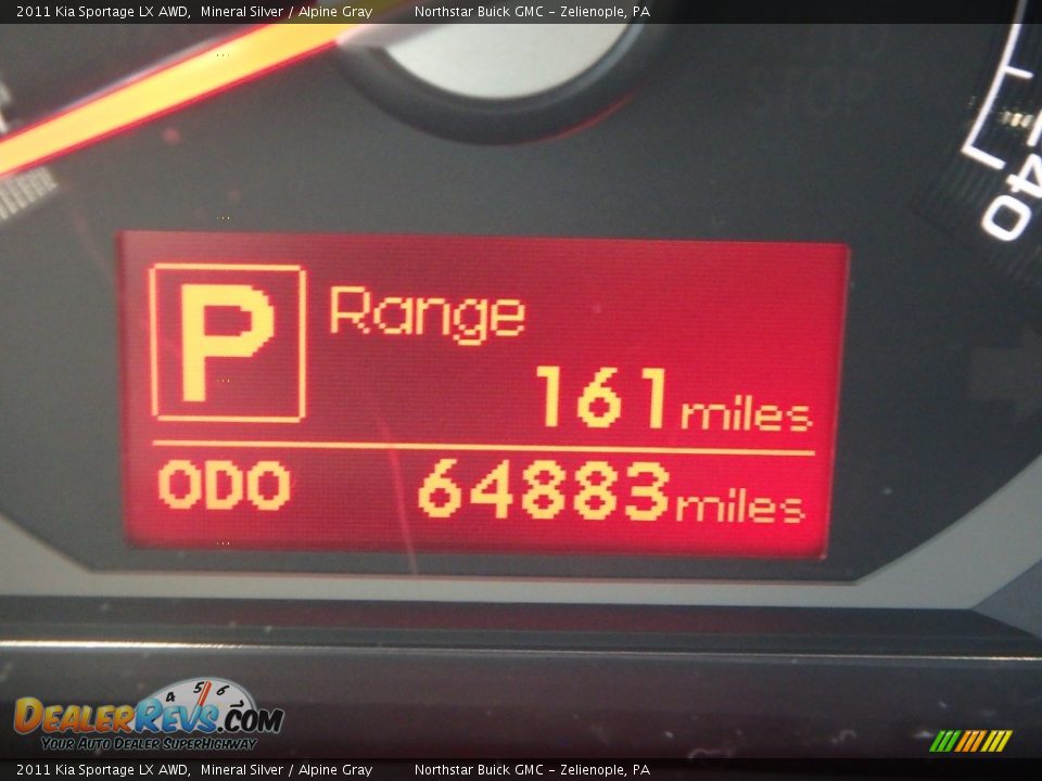 2011 Kia Sportage LX AWD Mineral Silver / Alpine Gray Photo #30